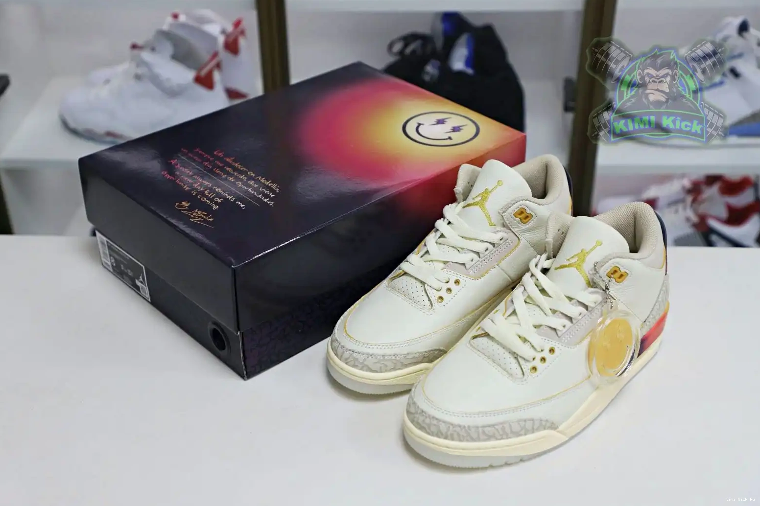Kimikick Air Jordan3 Jordan x JBalvin 0604